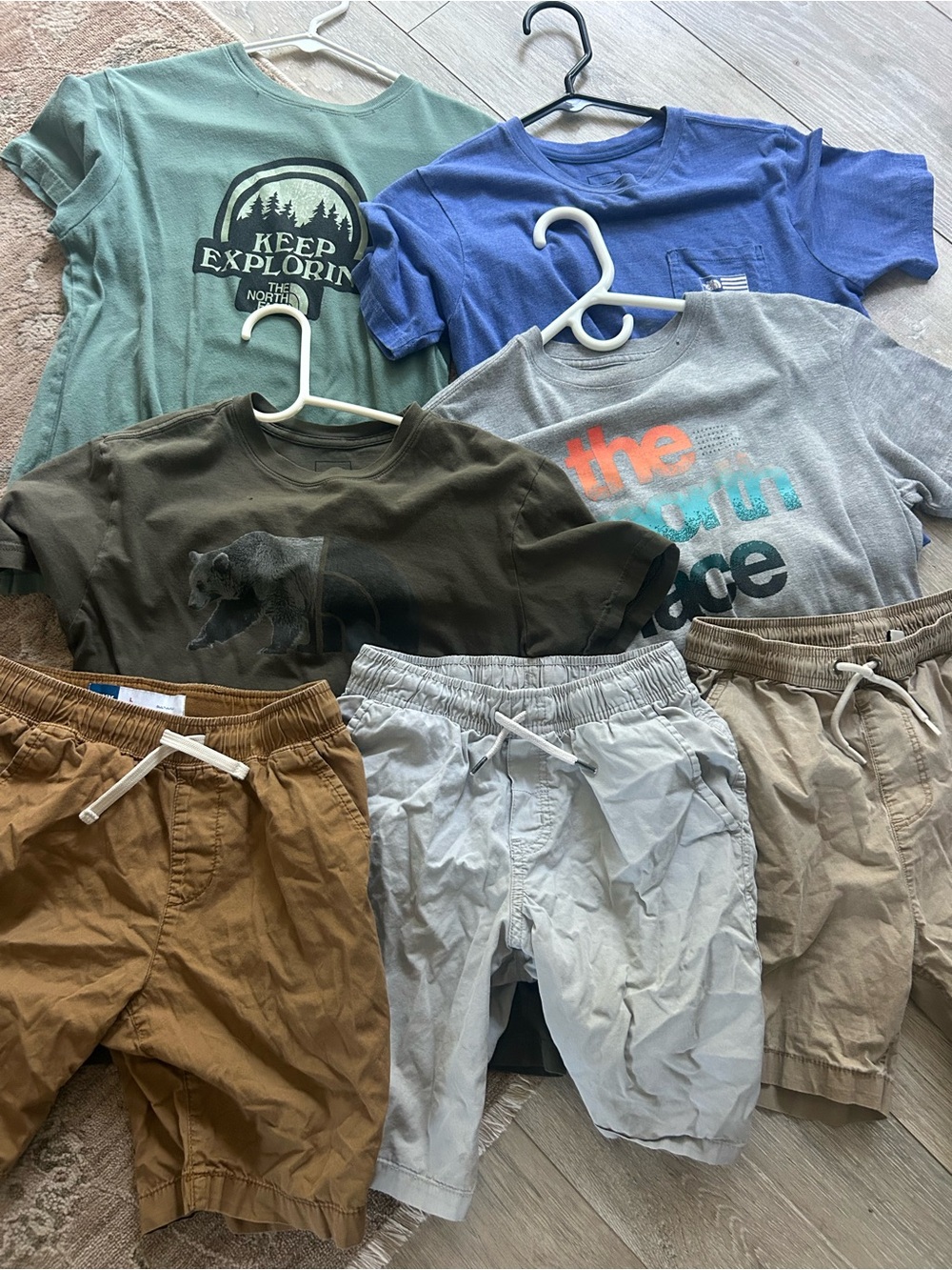 Boys size 12 north face bundle